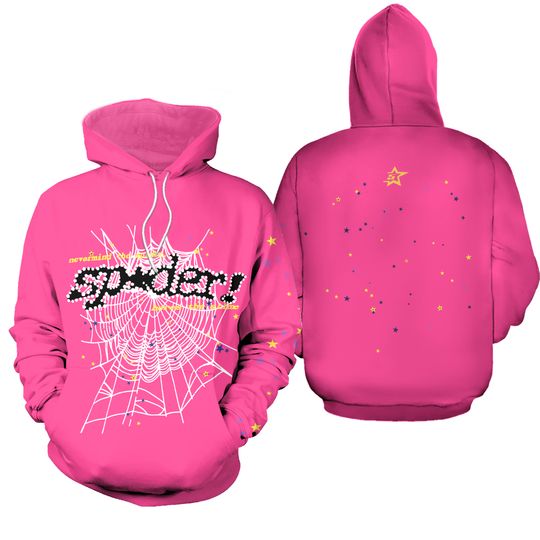 Discover P*nk V2 Sp5der Hoodie, Sp5der Clothing Hoodie
