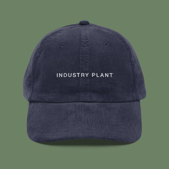 Discover Industry Plant Embroidered Corduroy Hat