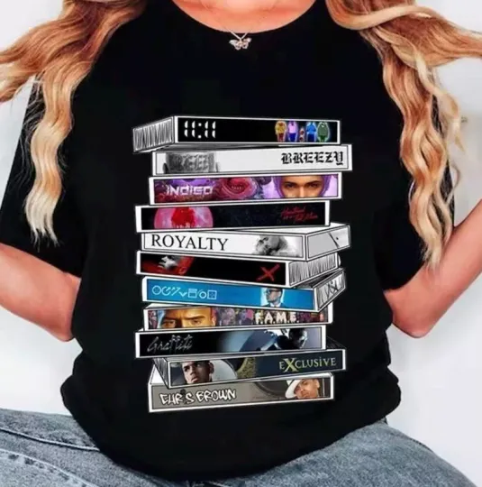 Discover Chris Brown Tshirt 2025 Breezy Bowl Tour