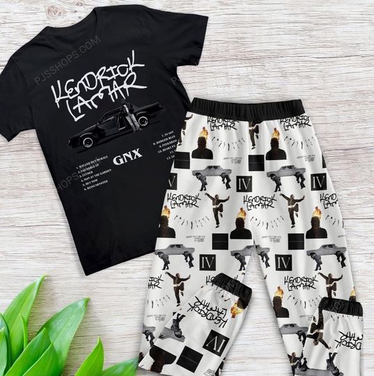 Discover Kendrick Lamar & SZA Pajamas Set, Grand National Tour 2025 Sleepwear