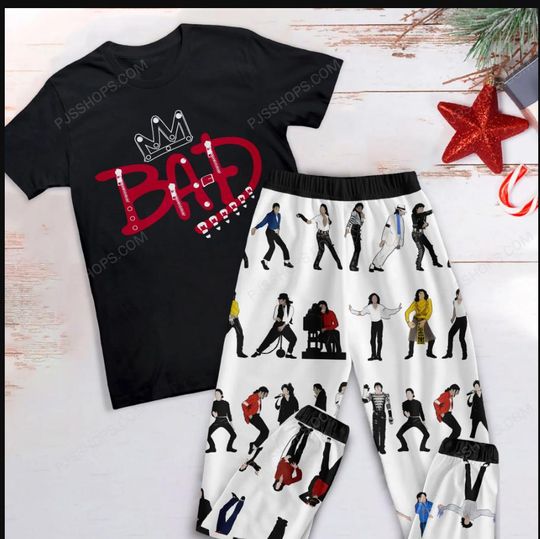 Discover Michael Jackson Pajamas Set, Personalized Family Pajamas