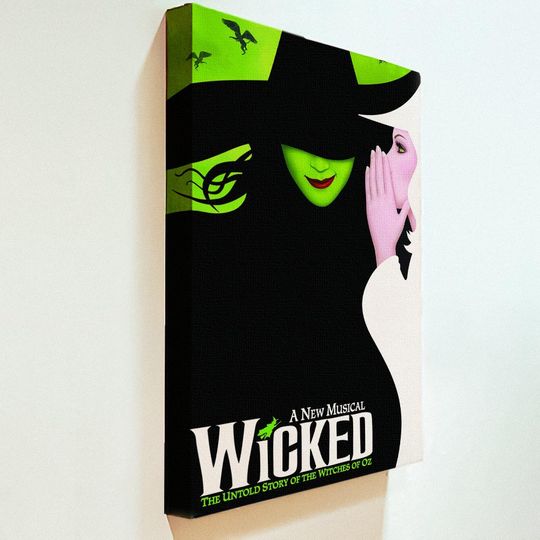 Discover Wicked Broadway Movie Canvas Prints