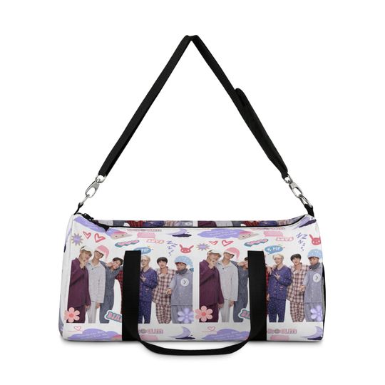 Discover BTS OT7 Duffle Bag, K-pop travel bag