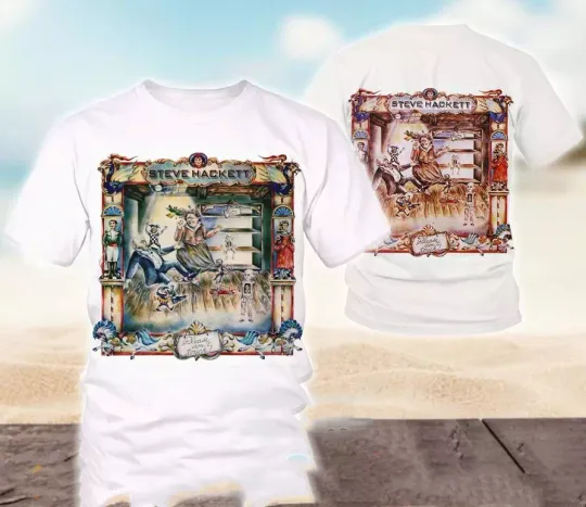 Discover Steve Hackett Please Dont Touch Album Cover AOP 3D T-shirt