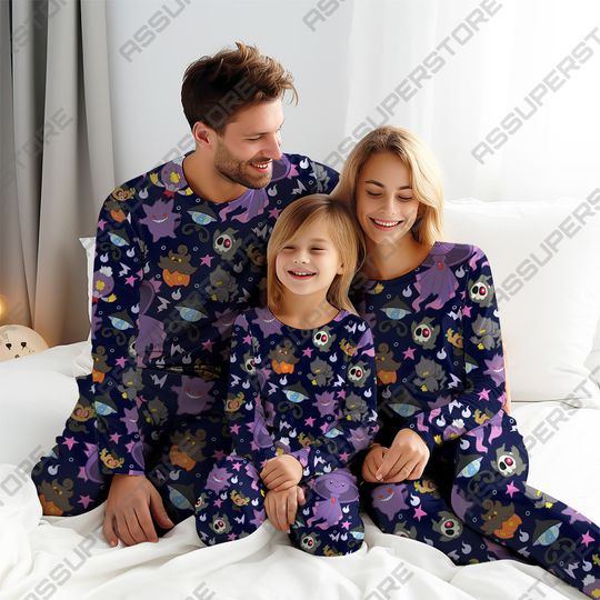 Discover Shadow King Pajamas Set Family Matching Couple Pajamas Christmas Holiday Gift
