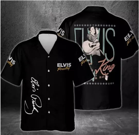 Discover Elvis Presley Hawaiian Shirt, new shirt all size, hot hot