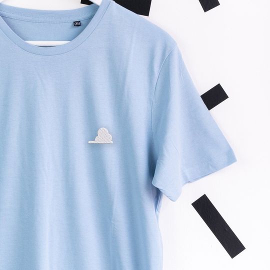 Discover Cloud Embroidered T-Shirt