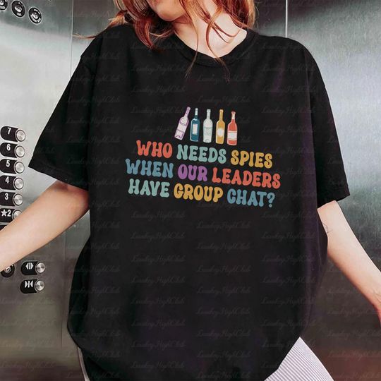 Discover Retro National Secrets Group Chat Shirt, Hegseth Chat National Security Shirt
