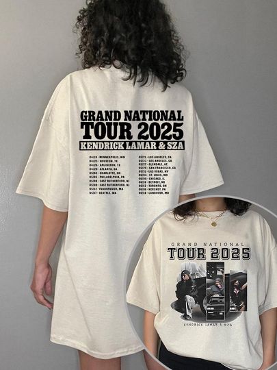 Discover Kendrick Lamar Shirt, SZA Shirt, Kendrick Lamar SZA Tour 2025 Shirt