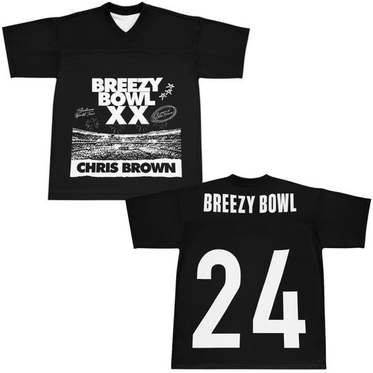 Discover Breezy Bowl XX Football Jersey Black , Retro Sports Apparel