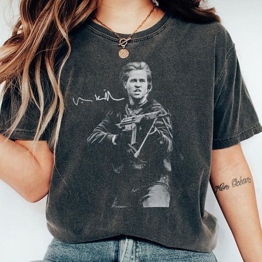 Discover Val Kilmer Signature Graphic Tee. Ice Man, Heat, Val Kilmer Memorial Tee