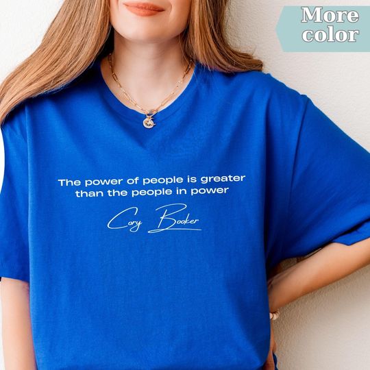 Discover Senator Cory Booker, The power of the people is greater than the people in power