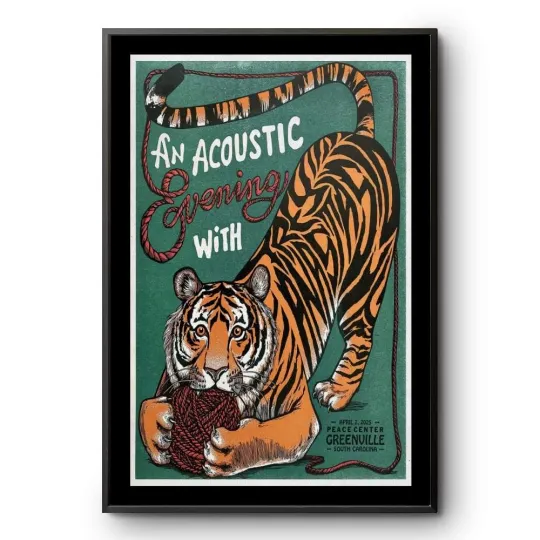 Discover Trey Anastasio Show Apr 2 2025 Peace Center in Greenville, SC Poster