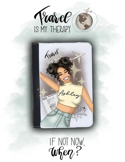 Discover Passport Cover, Personalized Passport cover, Passport holder, Bridesmaid Gift