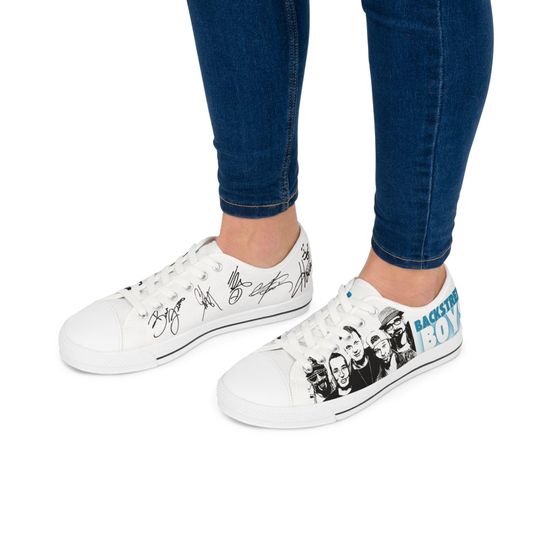 Discover Backstreet Boys Signature Low Top Sneakers | Casual Concert Footwear