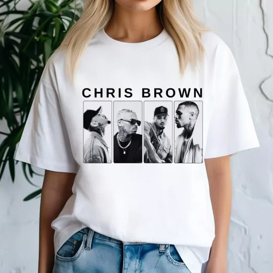 Discover Chris Brown Shirt, Chris Brown Merch,Chris Brown Tour Merch T-shirt