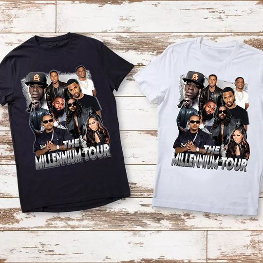Discover Millennium Tour 2025 T-shirt, Nostalgia, Vintage, concert 2025 , Big Fan