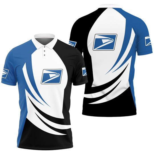 Discover Postal Service Polo Shirt, United States Postal Logo Polo Shirt