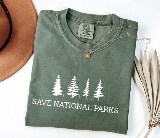 Discover Anti Trump T-shirt, FDT Save National Parks Shirt, Pro-Democracy Tee, Environmental Activism Shirt