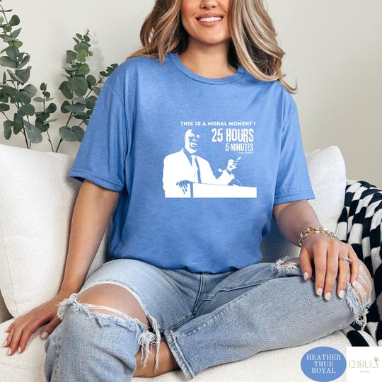 Discover Cory Booker T-Shirt, Anti Trump, This Is a Moral Moment, Senator Cory Booker Shirt
