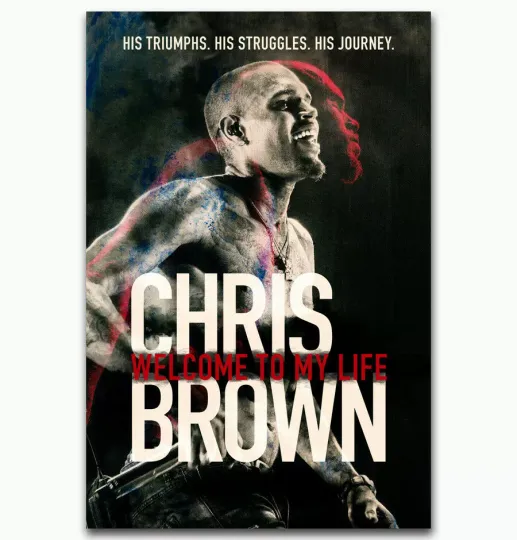 Discover Chris Brown American Rapper Music Singer Star Poster