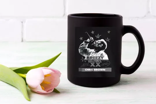 Discover Chris Brown 2025 Concert  Coffee Mug