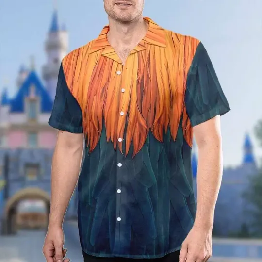 Discover moanaa Cartoon Character Hei Hei Cosplay Costume Hawaiian Shirt