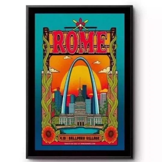 Discover Rome Ballpark Village Apr 19 2025 Saint Louis, MO Tour Poster