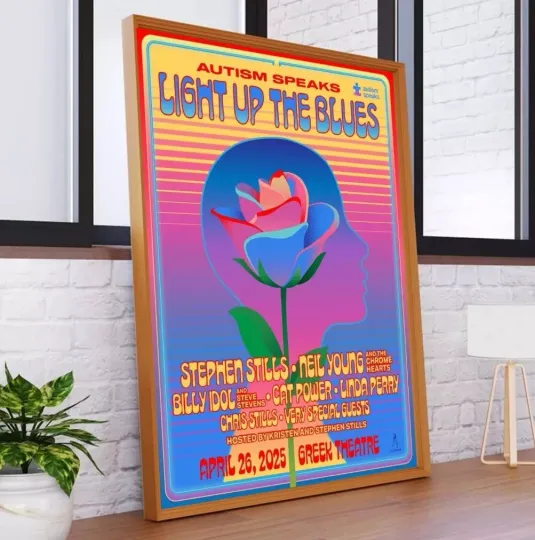 Discover Billy Idol Autism Speaks Light Up The Blues On Greek Theatre April 2025 poster