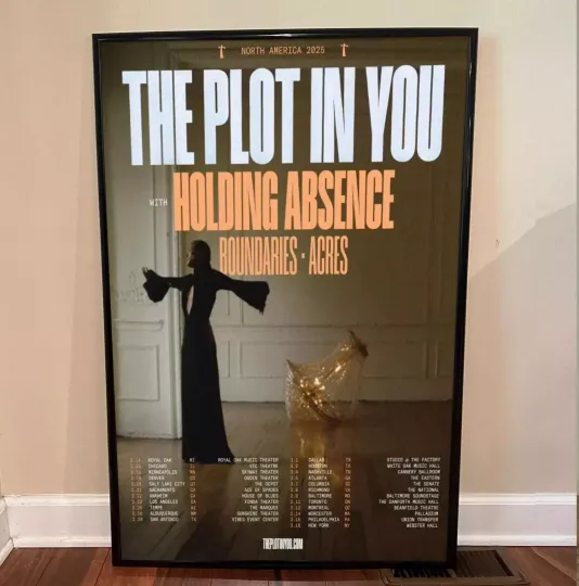 Discover The Plot in You - Tour 2025 Poster