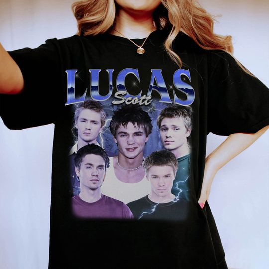 Discover Lucas Scott Shirt, Vintage Lucas Scott Shirt