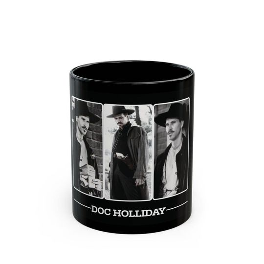 Discover Doc Holliday Mug, Tombstone Coffee Mug, Val Kilmer Fans