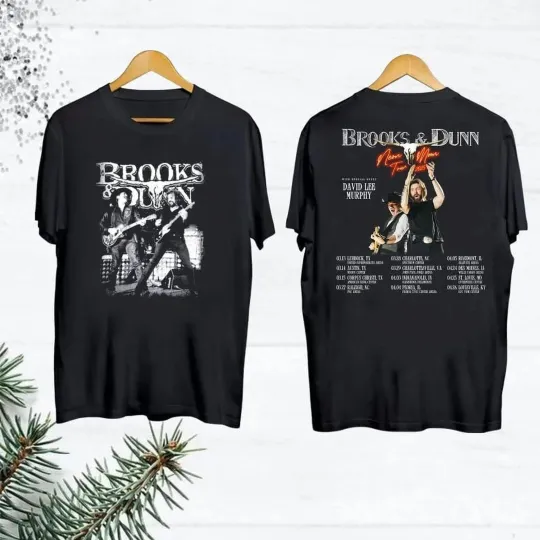 Discover Brooks and Dunn 2025 Tour Shirt  Brooks