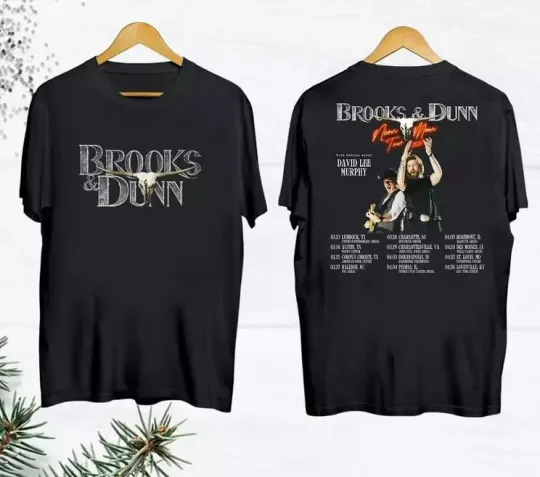 Discover Brooks and Dunn Neon Moon Tour 2025 T-shirt