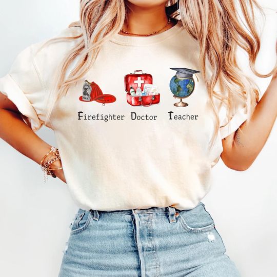 Discover Firefighter Doctor Teacher FDT Anti Trump  Shirt