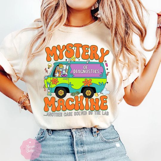 Discover Mystery Of Diagnostics Machine Laboratory Lab Tech Shirt