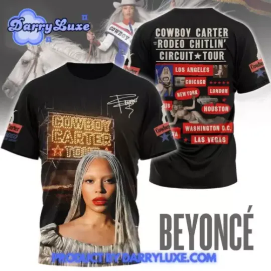 Discover Beyonce Cowboy Carter 3D Shirt