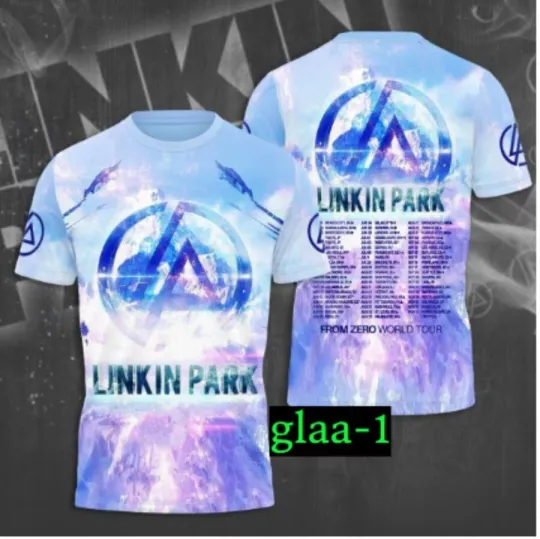 Discover Linkin Park From Zero World Tour 2025 3D T Shirt For Men Women All Size