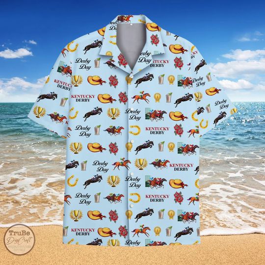 Discover Kentucky Derby Hawaii Shirt, Horse Racing Summer Aloha Shirt