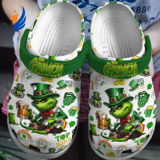 Discover Happy St. Patrick’s Day The funny character Clogs