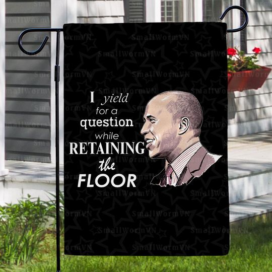Discover I Will Yield For A Question Booker Fillibuster Flag, Resistance Yard Flag