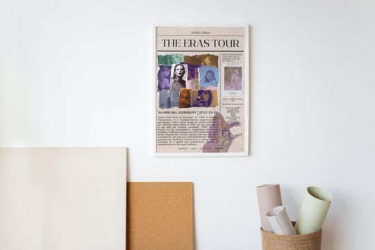 Discover Hamburg Erass Tourr - Taylorr Swifts poster