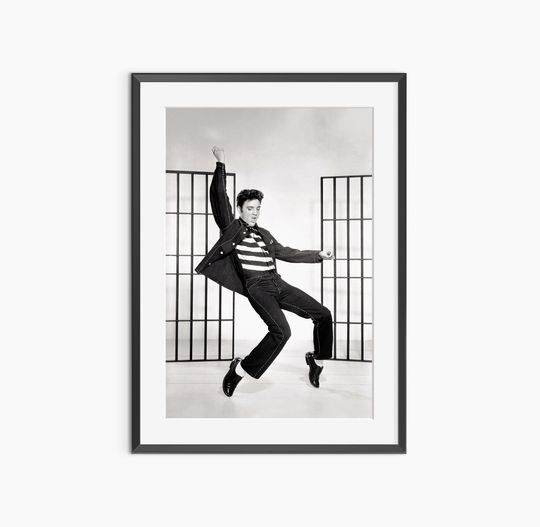 Discover Elvis Presley Print, Photography Prints, Elvis Presley Poster, Retro Poster, Black and White Wall Art