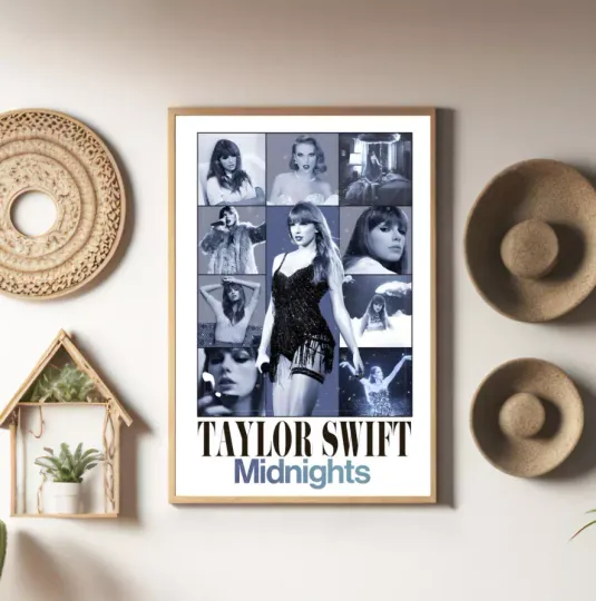 Discover Midnights Era - Erass Tourr Poster - Taylorr Swifts Midnights