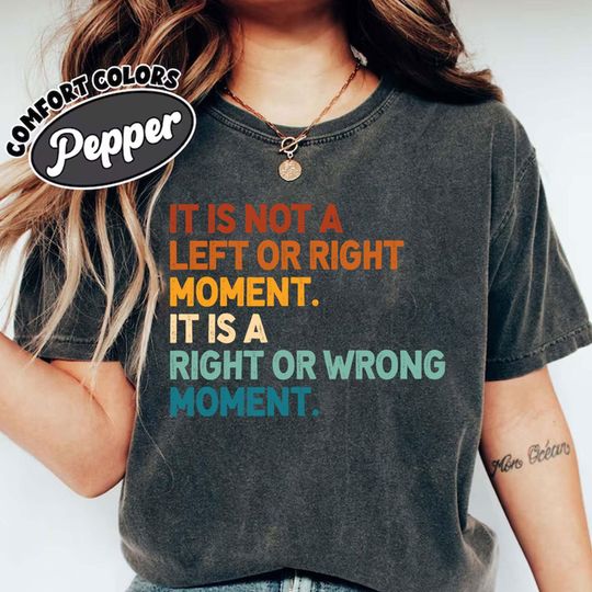 Discover It's Not Right Of Left It's Right or Wrong Shirt, Senator Cory Booker T-Shirt