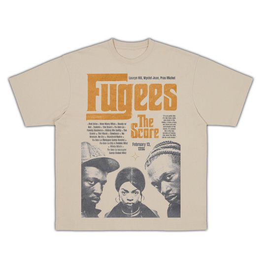 Discover Fugees 3D shirt - The Score - Lauryn Hill - Ready Or Not 3D Shirt