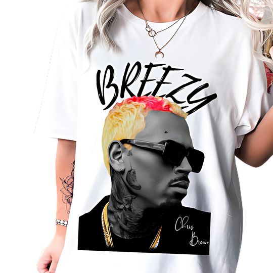 Discover Chris Brown t-shirt world tour shirt, brezzy bowl XX Tour Chris Brown t-shirt