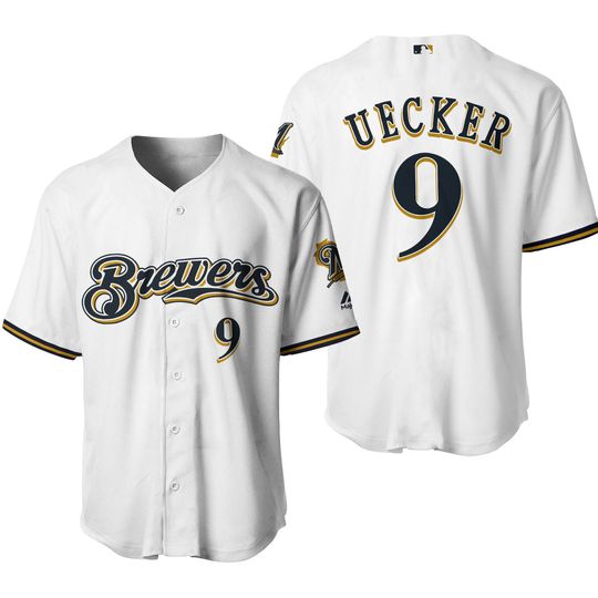 Discover BOB UECKER #9 JERSEY christian yelich paul molitor ryan braun prince fielder