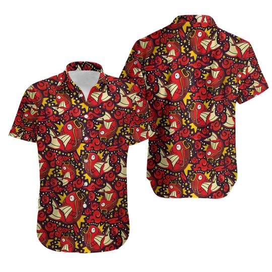 Discover Magikarp Hawaiian Shirt Magikarp Button Up Shirt