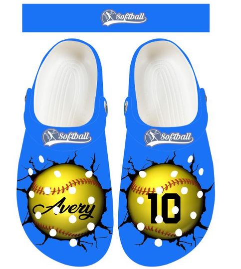 Discover custom clogs Softball Sport Clogs